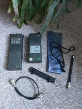 X2 ICOM IC-A2 UC-M12 RADIOTELEPHONE HANDHELD VHF Untested WITH ACCESSORIES 