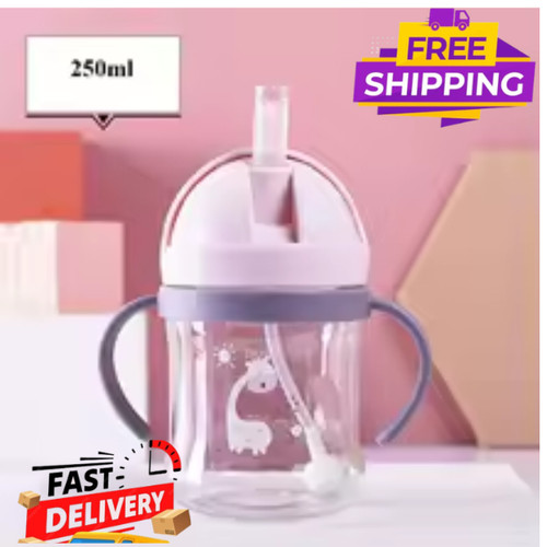 Baby cup with straw - straw, bottle