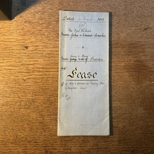 Draft 1907 Lease Shop etc