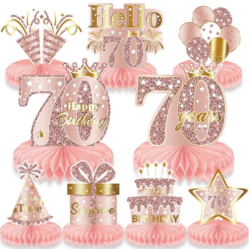 70th birthday table - birthday,
