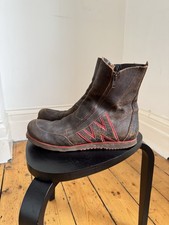Rare Walter Van Beirendonck Leather Boots - Wild & Lethal Trash.
