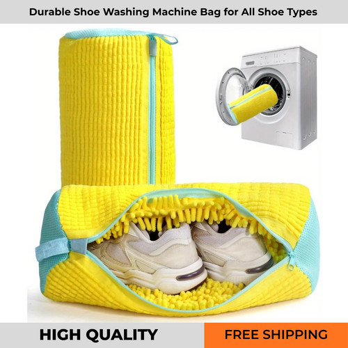 Durable yellow shoe - yellow, washing