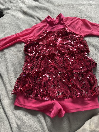 Pink long sleeve girls - sleeve, sequin