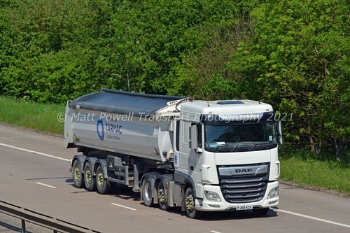 Truck photo 12x8 - daf, xf