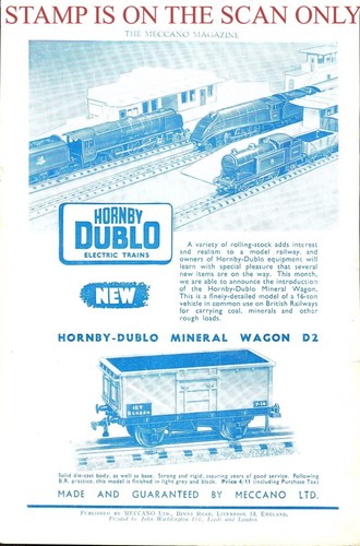 1950s hornby dublo rolling - 1950s,