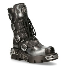 New Rock 591-S2 Silver Flame
