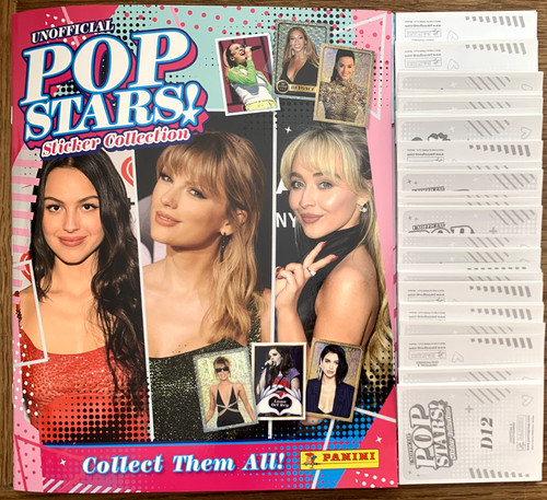 Panini pop stars 2025 - pop, stars!