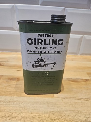 Vintage castrol girling - vintage, piston