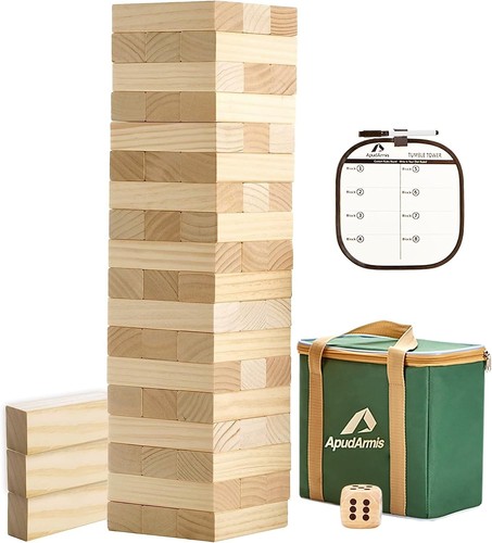 Pcs wooden tumble tower - 54,
