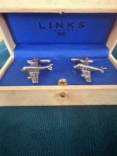 Vintage solid silver links - vintage,