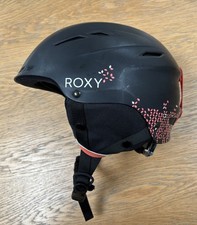 Roxy Ladies Alley Oop Ski/Snowboard Helmet - Black, Size Large 56cm