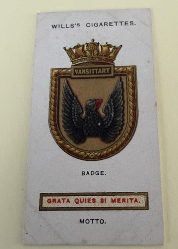 Wills cigarette card - wills, ships
