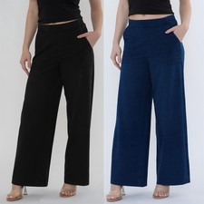 Womens denim wide - womens, leg
