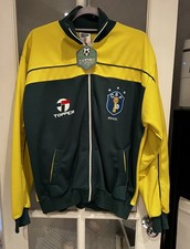 Brazil 1980’s Style Track/Training Jacket - XXL - Replica Retro Score Draw