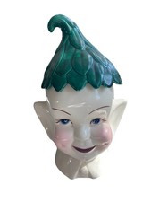 Vintage Elf Pixie Cookie Jar