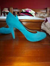 Faith green teal court shoes