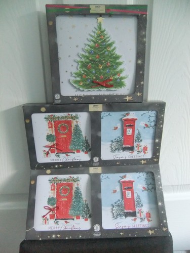 Tesco christmas cards - x,