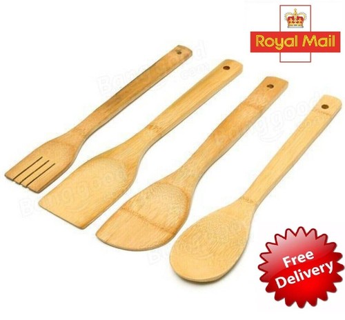 Bamboo wooden spoon - wooden, and