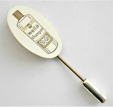 V193) Vintage Wella Cosmetics Shampoo tie lapel pin badge