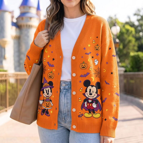Halloween mickey minnie - mickey,