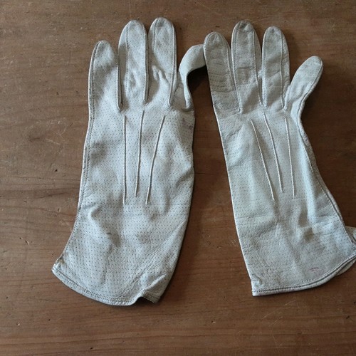 Victorian kid leather ivory