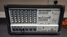 Phonic 740 PowerPod 7 Channel 2 x 220W Power Amp Box Mixer 