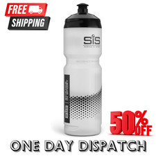 Science in Sport SIS Clear Sports Plastic Water Bottle,Transparent Colour,800 ml