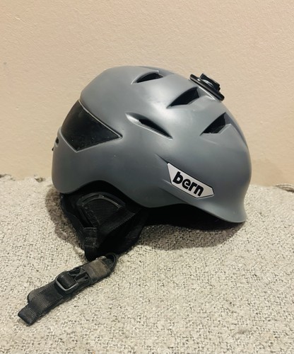 Bern grey helmet xl - grey, l-xl