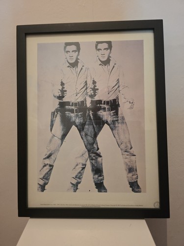 Andy warhol two elvis - warhol,