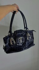 Navy & Silver vintage Shoulder