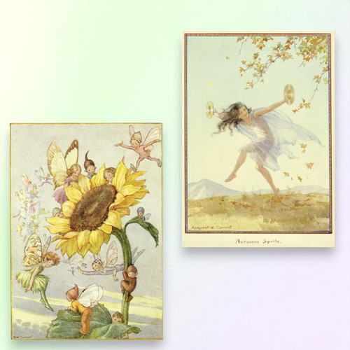 Margaret tarrant art card - tarrant,