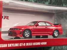 1:64 Inno64 NISSAN Skyline GT-R R33 NISMO 400R  red II #11R RARE