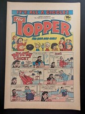 Topper Comic No 1609, December 3rd 1983, Tricky Dicky, Birthday Issue