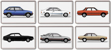 Fridge magnet ford 80 - ford, 80's