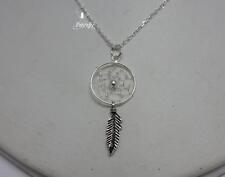 Sterling silver .925 Dream catcher necklace native american mythical gift
