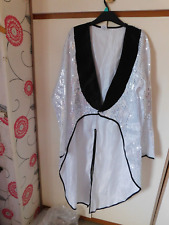 LADIES SEQUIN TAILCOAT DANCE TROUPE GLITTER XL
