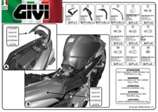 Specific Attachment Kit for Suzuki GSR 600 2011 SR116M GIVI