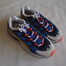 Puma Cell Alien OG Trainers Men's UK 7.5 EUR 41 White Blue Yellow Free UK P+P