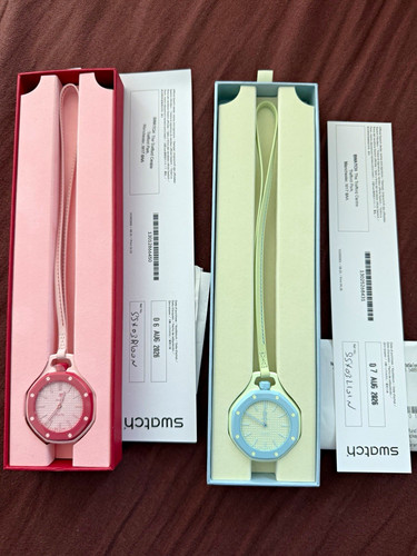 Swatch royal pop watch - royal, set