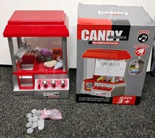 Sweet Grabber Claw Machine – Candy & Toy Arcade– Batteries & Toys Included!