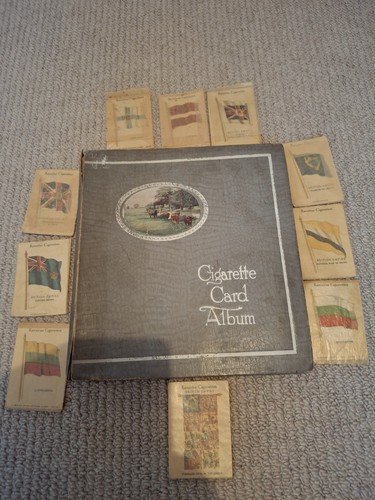 Cigarette card album - cigarette, 1930
