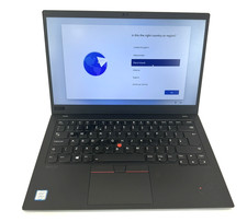 Lenovo ThinkPad X1 Carbon IntelCore i5-8265U 1.60GHz 8GB RAM 256GB SSD 14"  (B)