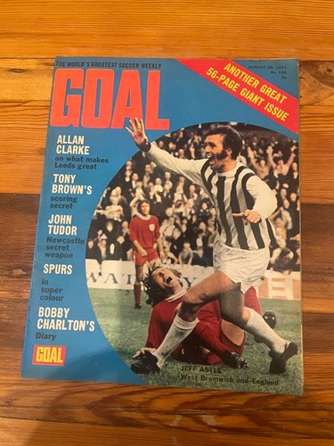 Goal magazine 1971 - goal, 28/08/1971