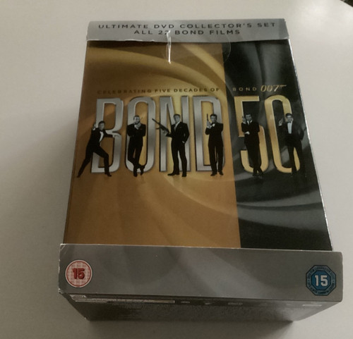 James bond collection dvd - collection, (dvd