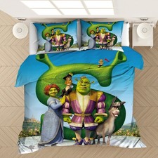 Shrek the Third Duvet Cover Custom Bedding Set-04 Bedclothes Quilt Cover Decor