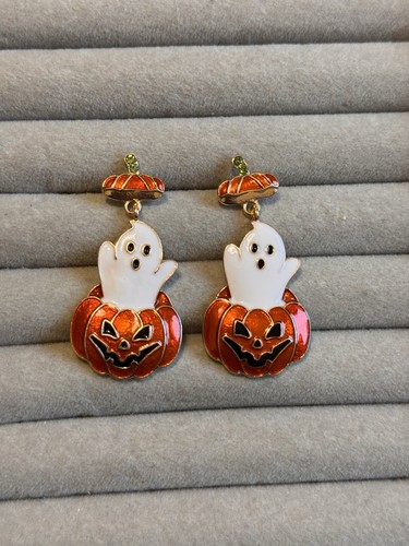 Halloween dangle earrings - halloween,