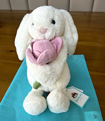 Jellycat bashful bunny - bashful, peony