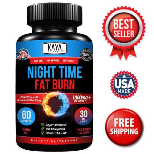 Night time fat burner 60ct - time,