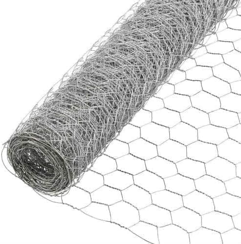 10m galvanised wire mesh - 10m, fence