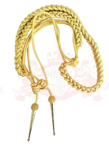 Aiguillette made using gold - aiguillette,